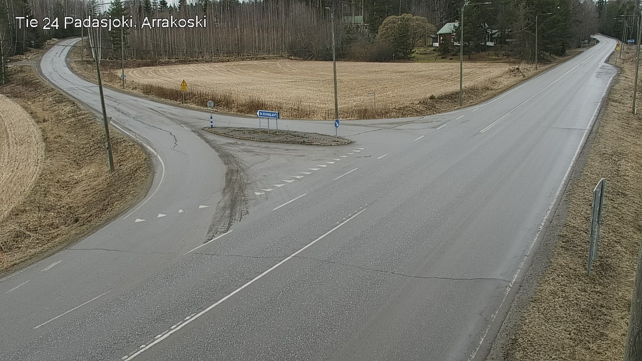 Weather Camera Image Road 24 Padasjoki, Arrakoski, Padasjoki, Päijät-Häme