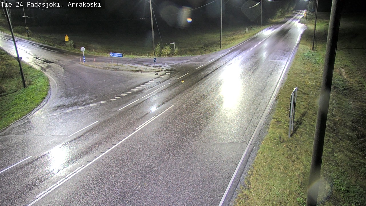 Weather Camera Image Väg 24 Padasjoki, Arrakoski, Padasjoki, Päijät-Häme