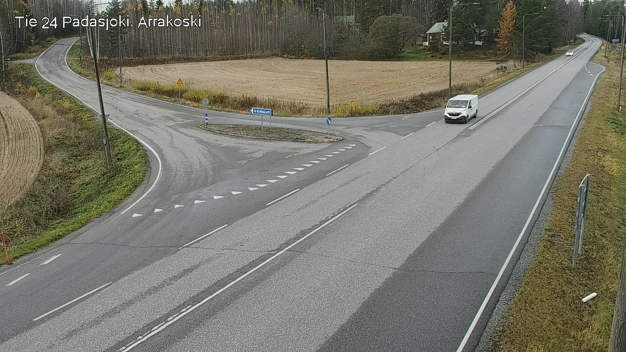 Kelikamerat Kuva Tie 24 Padasjoki, Arrakoski, Padasjoki, Päijät-Häme