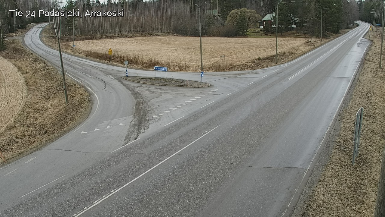 Weather Camera Image Road 24 Padasjoki, Arrakoski, Padasjoki, Päijät-Häme
