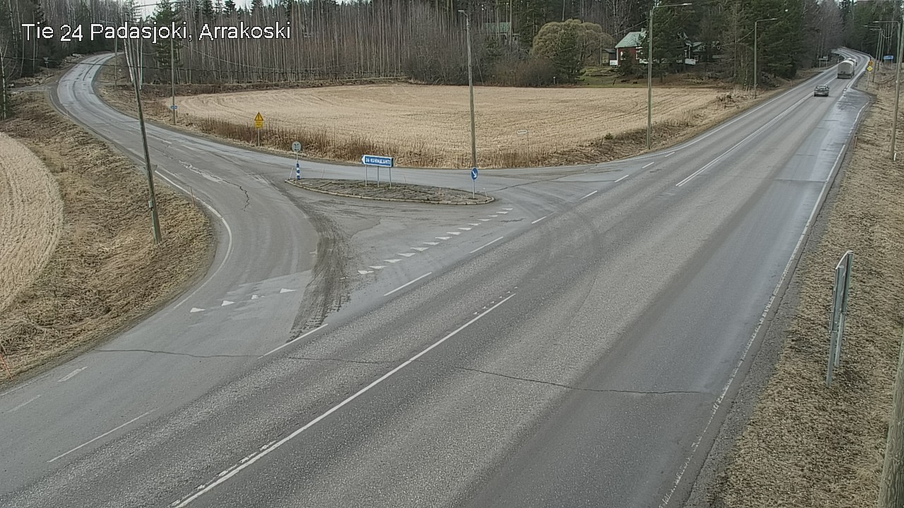 Weather Camera Image Road 24 Padasjoki, Arrakoski, Padasjoki, Päijät-Häme