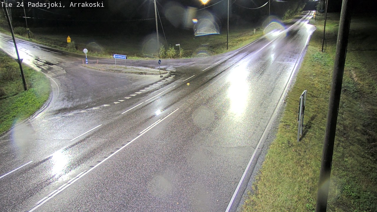 Weather Camera Image Väg 24 Padasjoki, Arrakoski, Padasjoki, Päijät-Häme