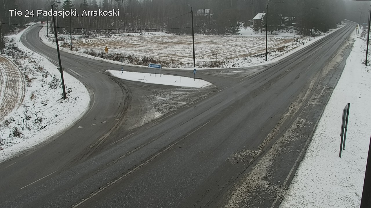 Weather Camera Image Road 24 Padasjoki, Arrakoski, Padasjoki, Päijät-Häme