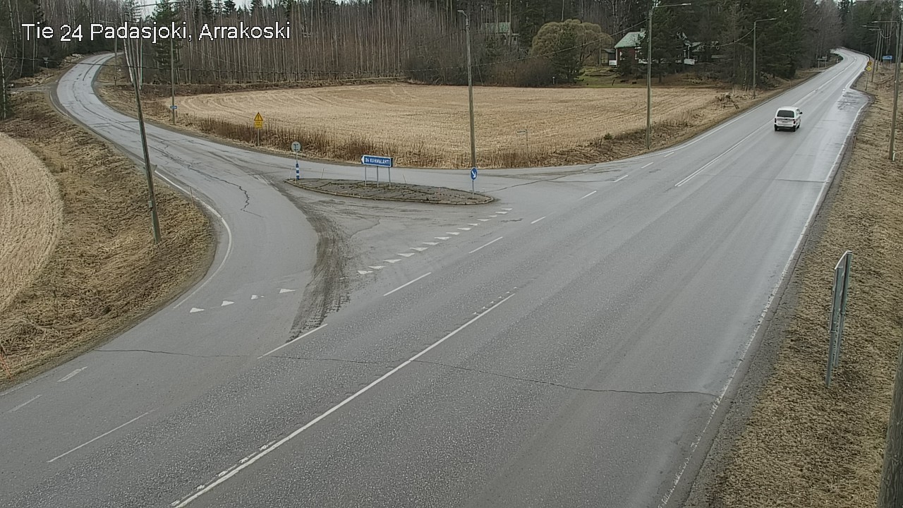 Weather Camera Image Road 24 Padasjoki, Arrakoski, Padasjoki, Päijät-Häme