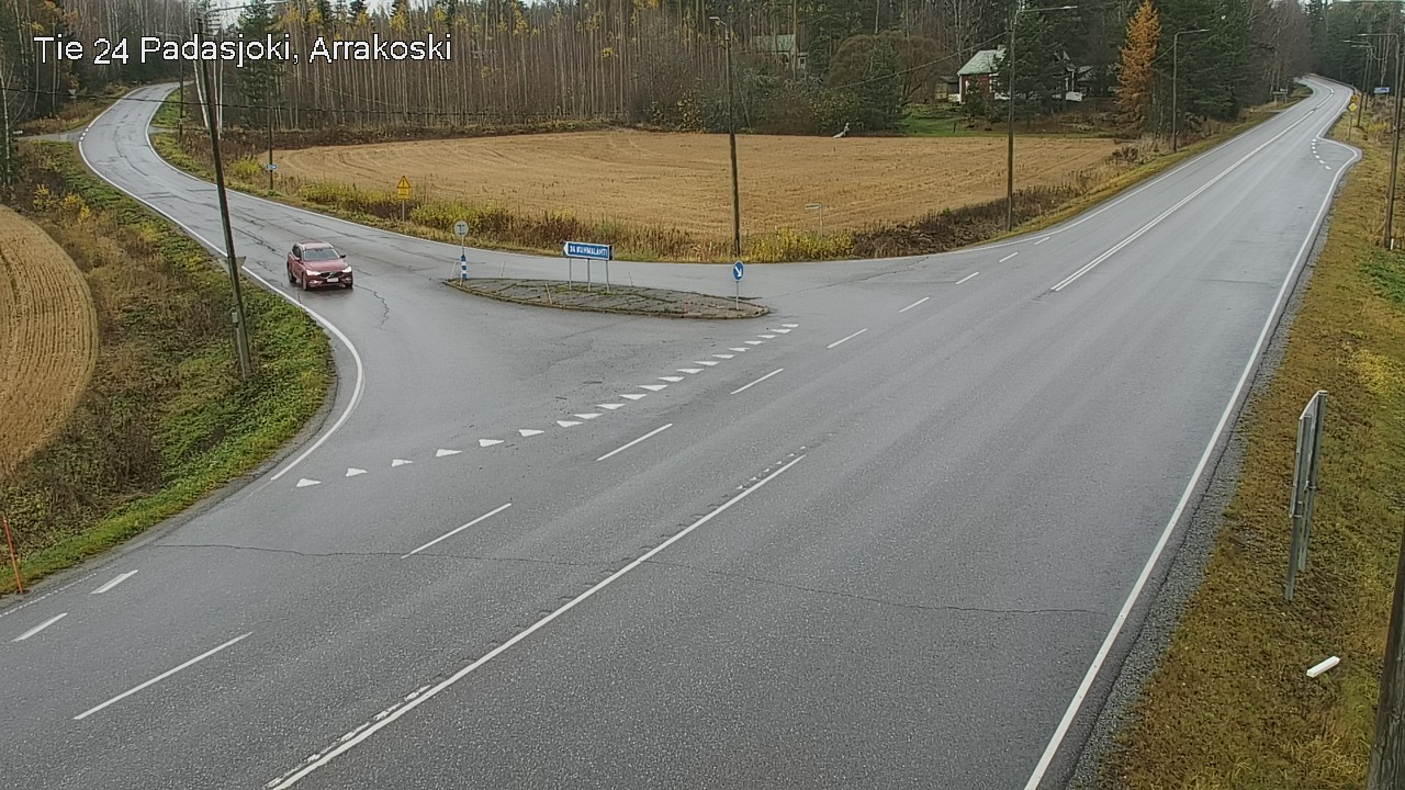 Kelikamerat Kuva Tie 24 Padasjoki, Arrakoski, Padasjoki, Päijät-Häme