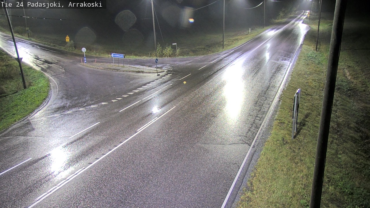 Weather Camera Image Väg 24 Padasjoki, Arrakoski, Padasjoki, Päijät-Häme