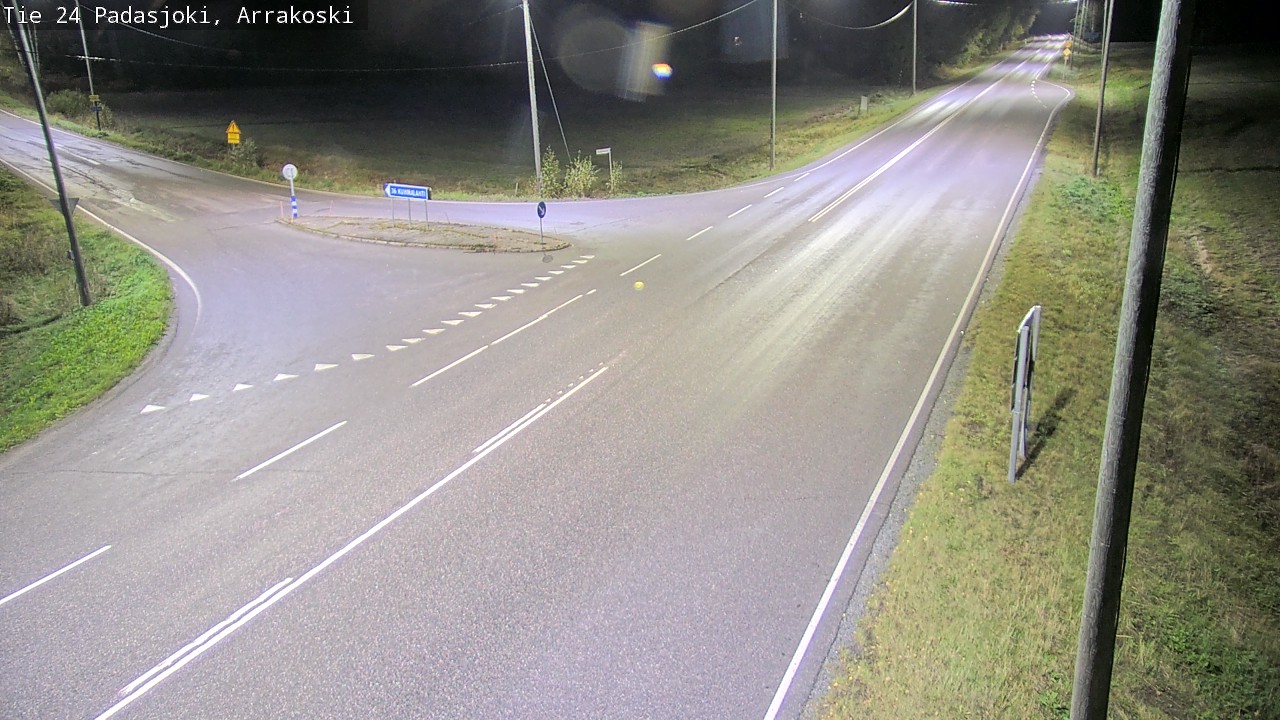 Weather Camera Image Väg 24 Padasjoki, Arrakoski, Padasjoki, Päijät-Häme