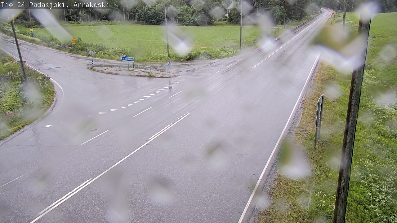 Weather Camera Image Road 24 Padasjoki, Arrakoski, Padasjoki, Päijät-Häme
