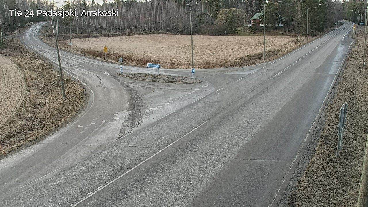 Weather Camera Image Road 24 Padasjoki, Arrakoski, Padasjoki, Päijät-Häme