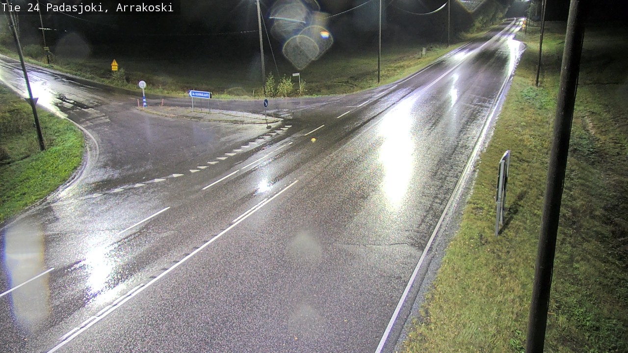 Weather Camera Image Väg 24 Padasjoki, Arrakoski, Padasjoki, Päijät-Häme