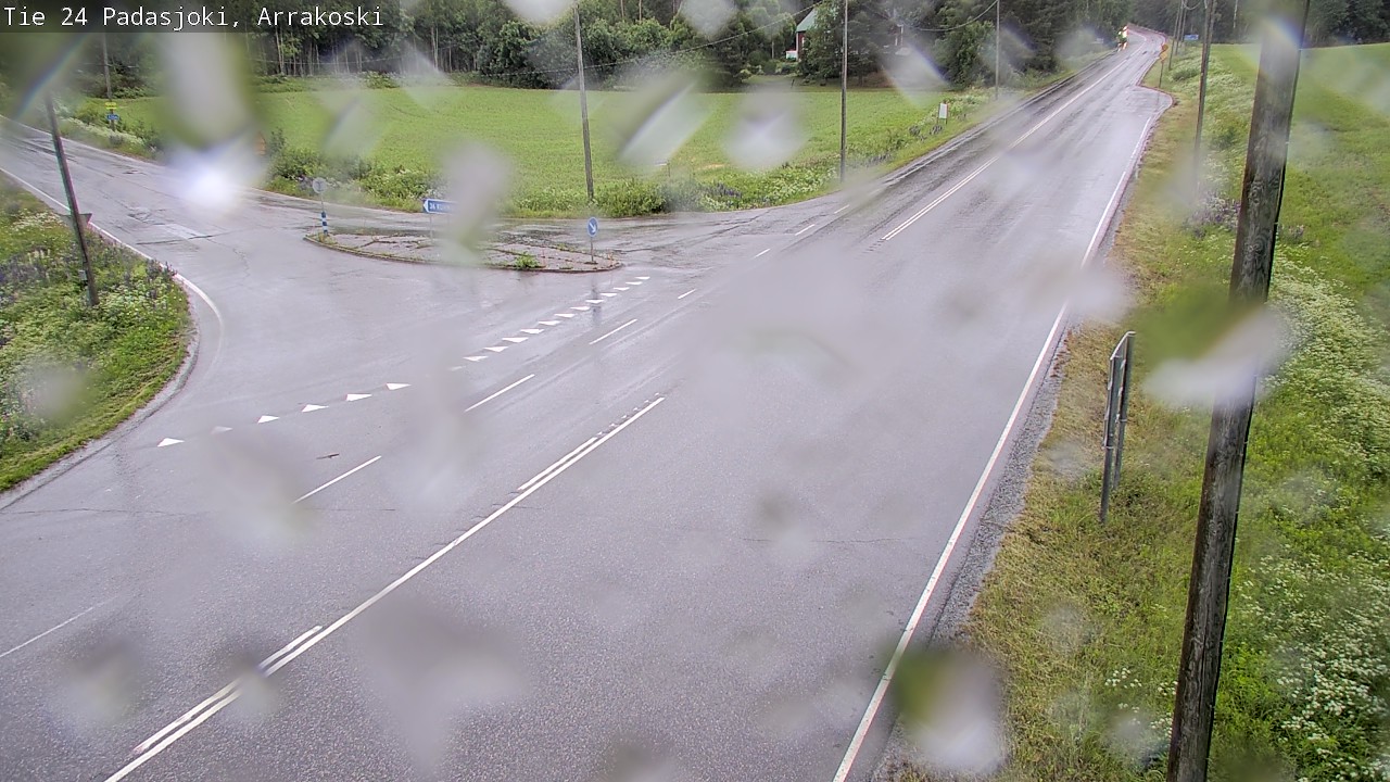 Weather Camera Image Road 24 Padasjoki, Arrakoski, Padasjoki, Päijät-Häme