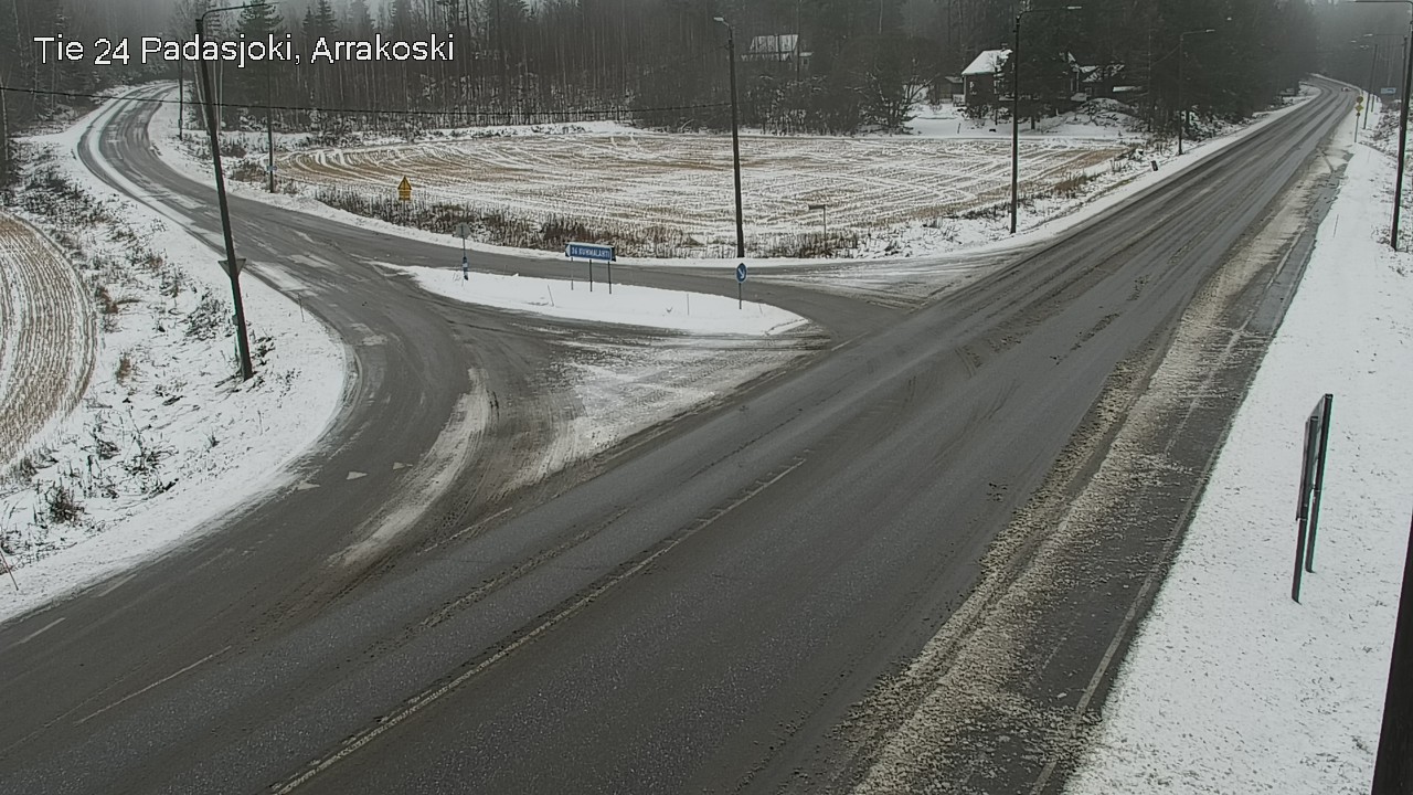 Weather Camera Image Road 24 Padasjoki, Arrakoski, Padasjoki, Päijät-Häme