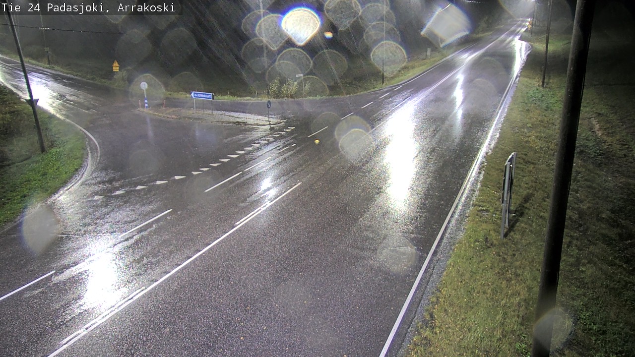 Weather Camera Image Väg 24 Padasjoki, Arrakoski, Padasjoki, Päijät-Häme