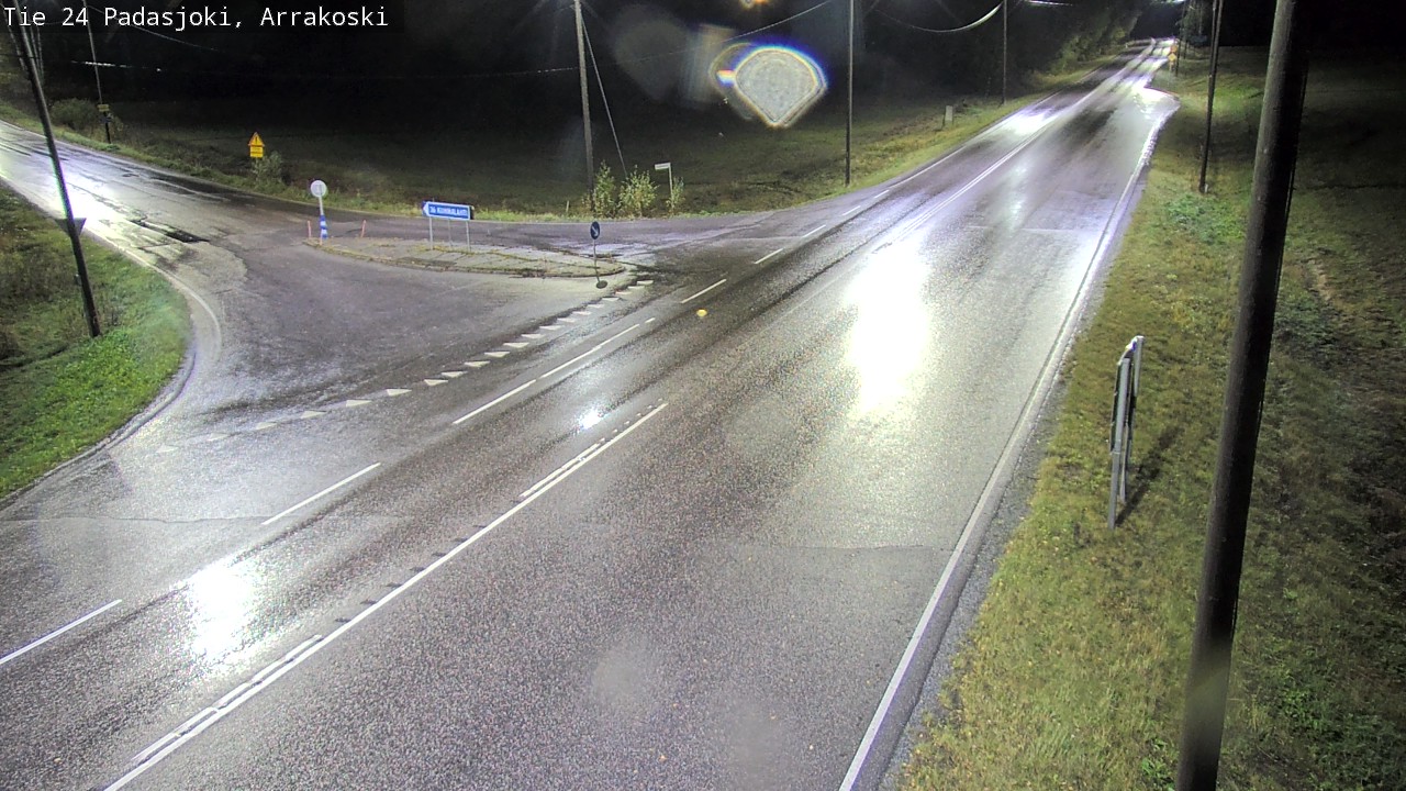 Weather Camera Image Väg 24 Padasjoki, Arrakoski, Padasjoki, Päijät-Häme