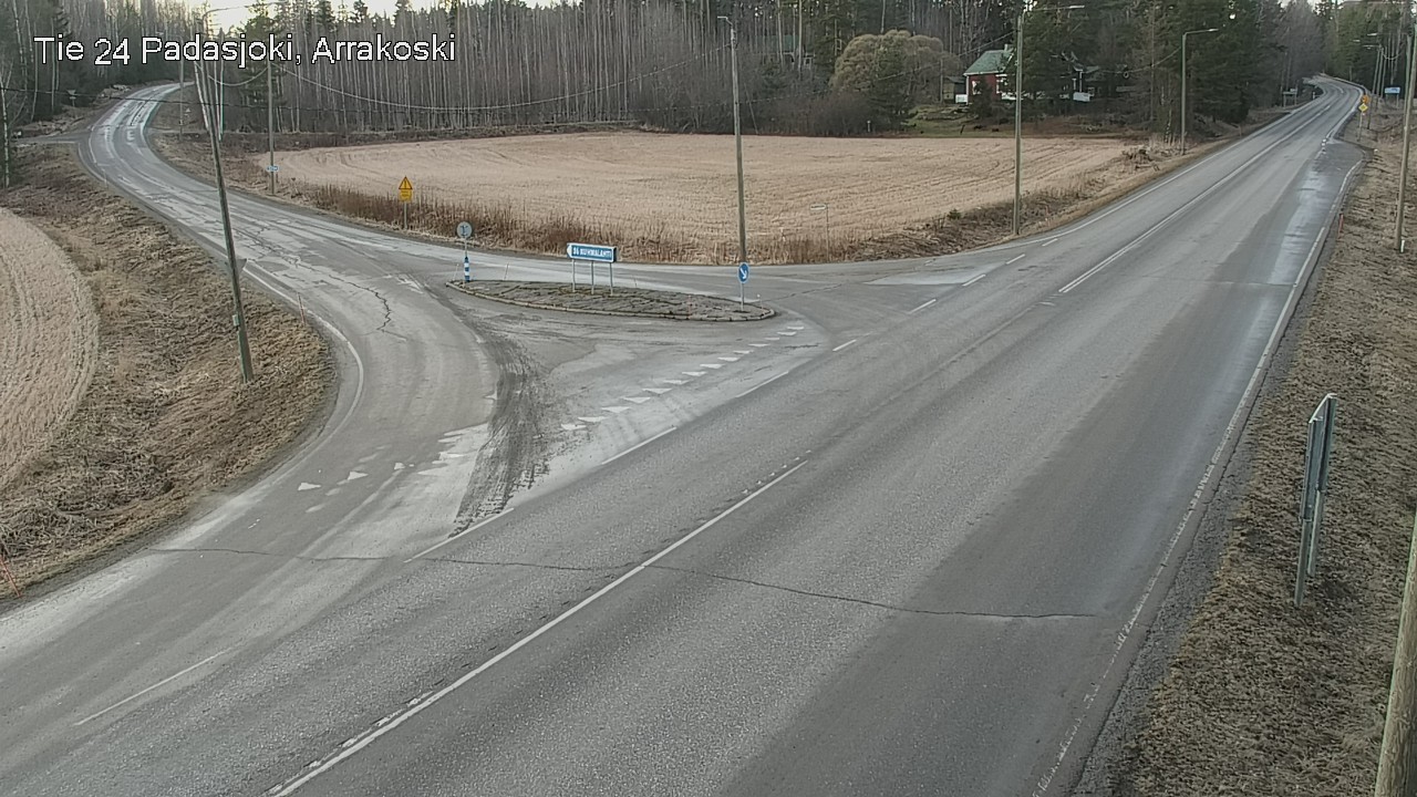 Weather Camera Image Road 24 Padasjoki, Arrakoski, Padasjoki, Päijät-Häme
