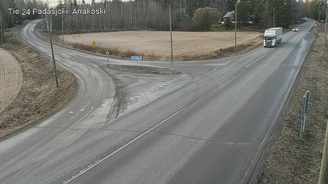 Weather Camera Image Road 24 Padasjoki, Arrakoski, Padasjoki, Päijät-Häme