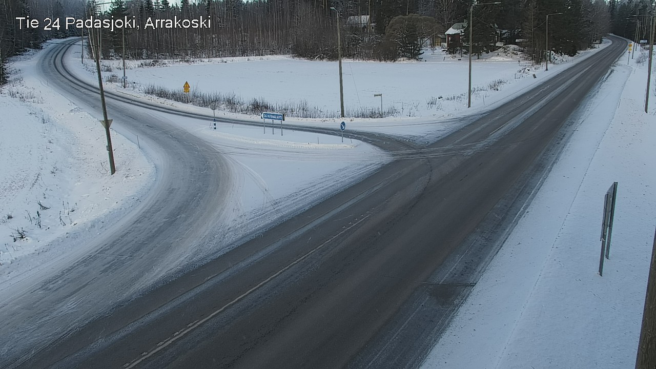 Weather Camera Image Road 24 Padasjoki, Arrakoski, Padasjoki, Päijät-Häme