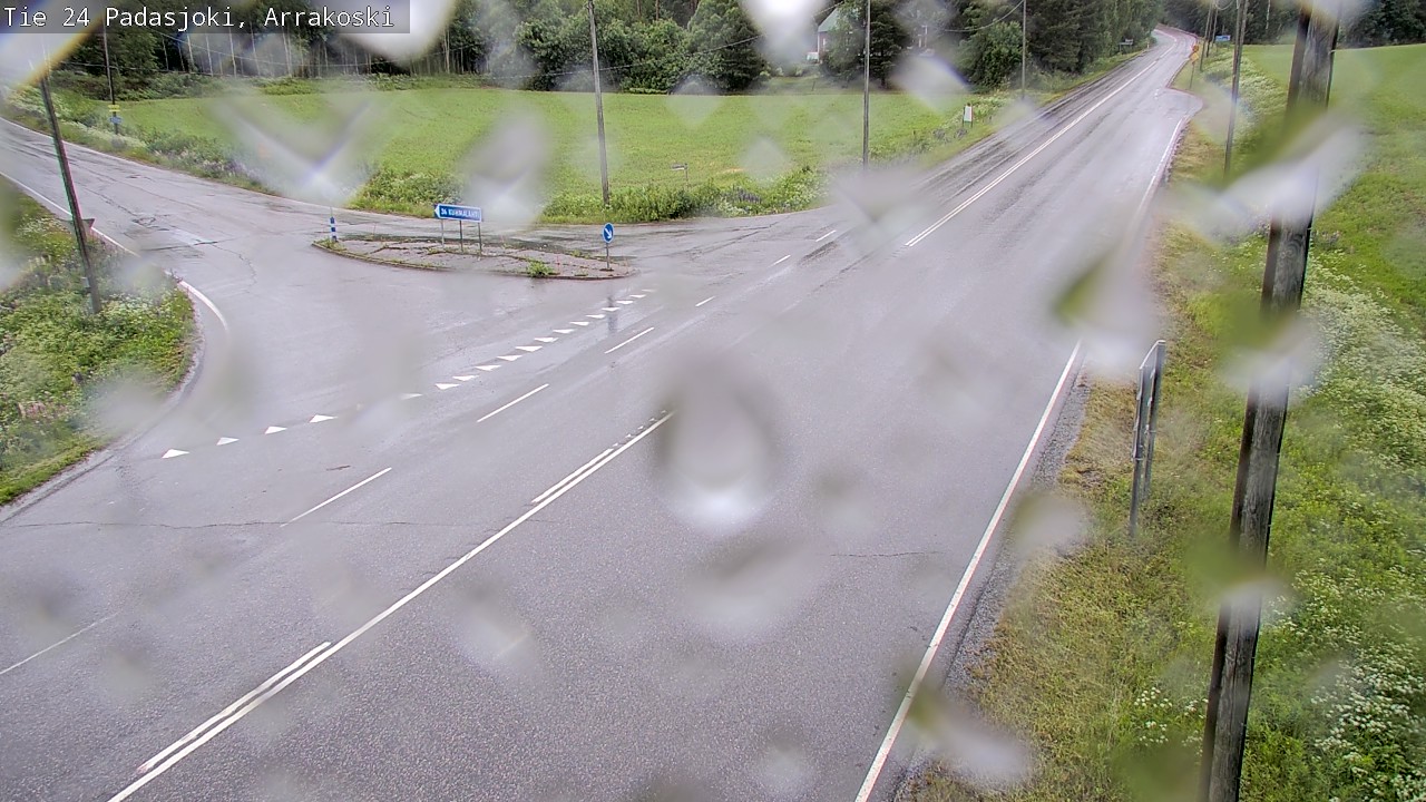 Weather Camera Image Väg 24 Padasjoki, Arrakoski, Padasjoki, Päijät-Häme