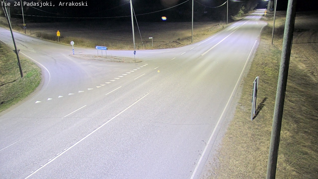 Weather Camera Image Väg 24 Padasjoki, Arrakoski, Padasjoki, Päijät-Häme