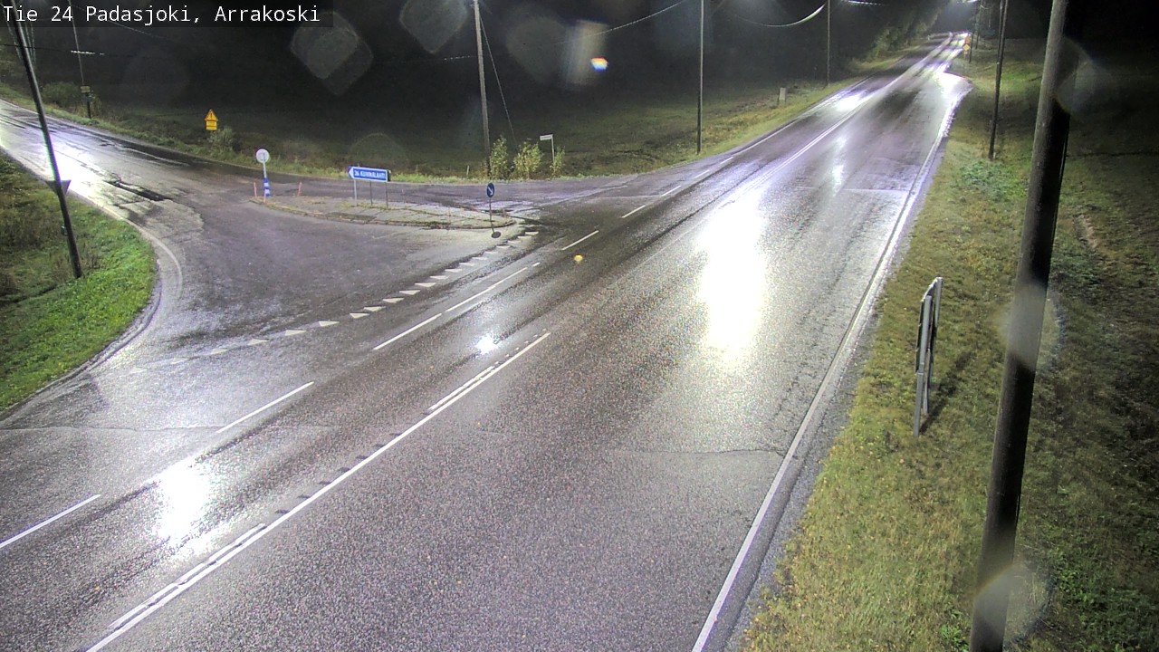 Weather Camera Image Väg 24 Padasjoki, Arrakoski, Padasjoki, Päijät-Häme
