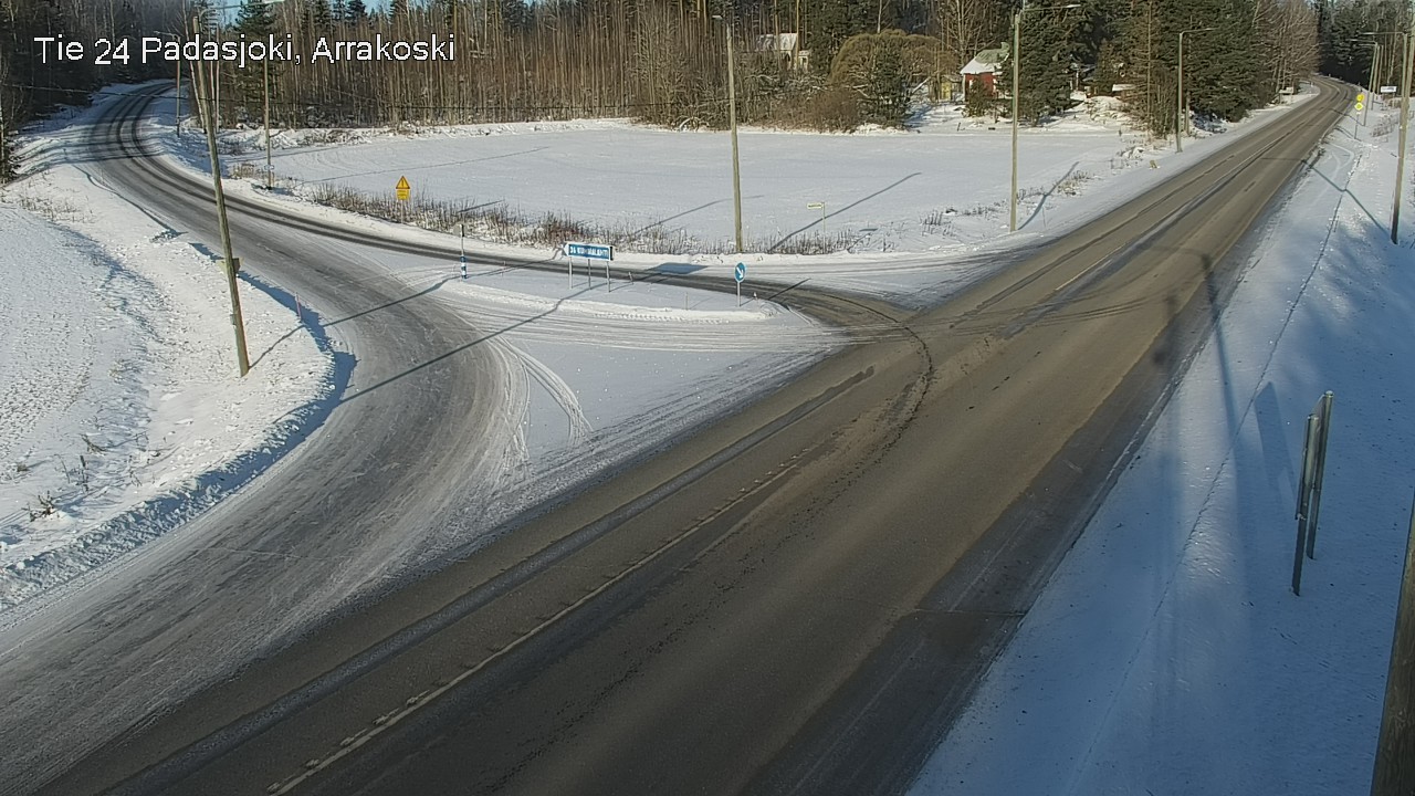 Weather Camera Image Road 24 Padasjoki, Arrakoski, Padasjoki, Päijät-Häme