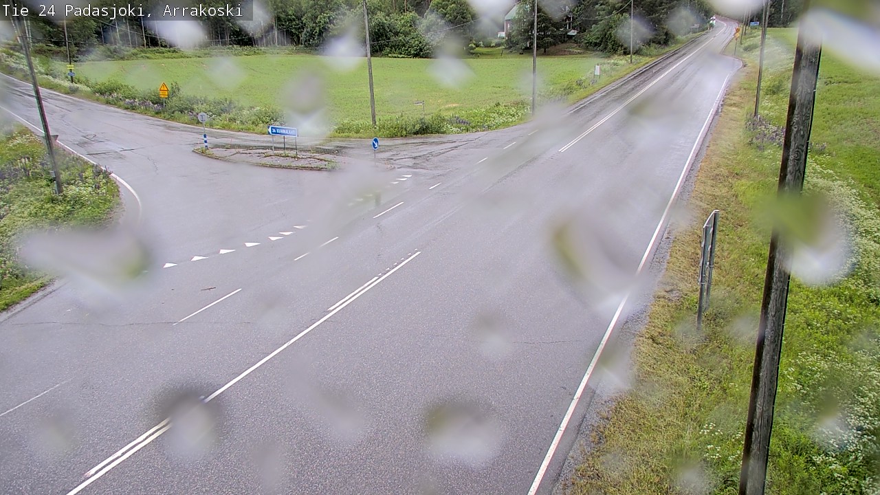 Weather Camera Image Väg 24 Padasjoki, Arrakoski, Padasjoki, Päijät-Häme