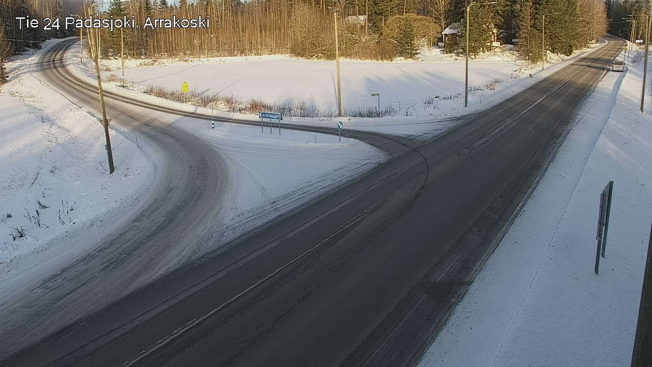 Weather Camera Image Road 24 Padasjoki, Arrakoski, Padasjoki, Päijät-Häme