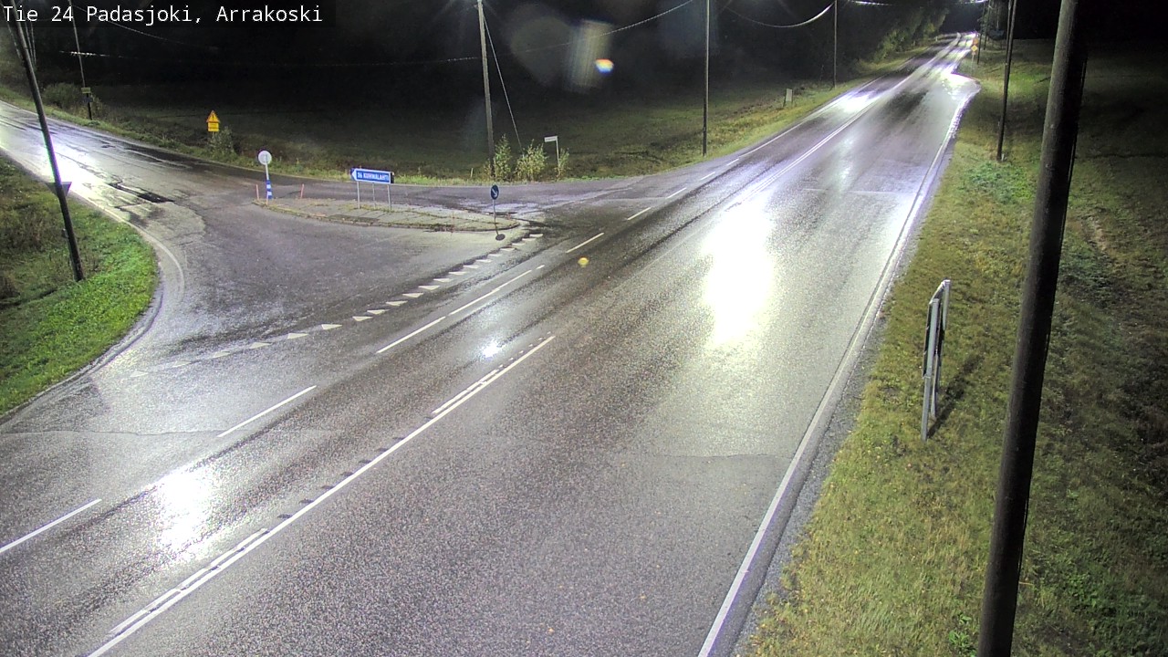 Weather Camera Image Väg 24 Padasjoki, Arrakoski, Padasjoki, Päijät-Häme
