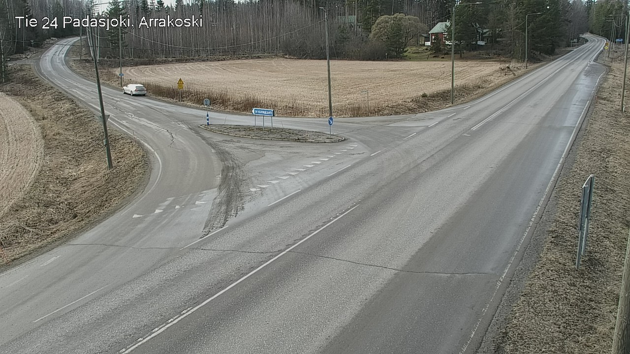 Weather Camera Image Road 24 Padasjoki, Arrakoski, Padasjoki, Päijät-Häme
