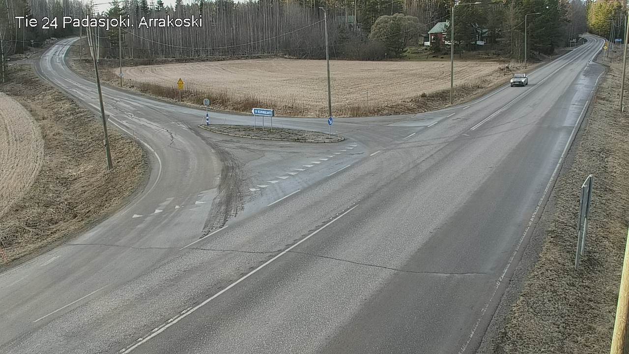 Weather Camera Image Road 24 Padasjoki, Arrakoski, Padasjoki, Päijät-Häme