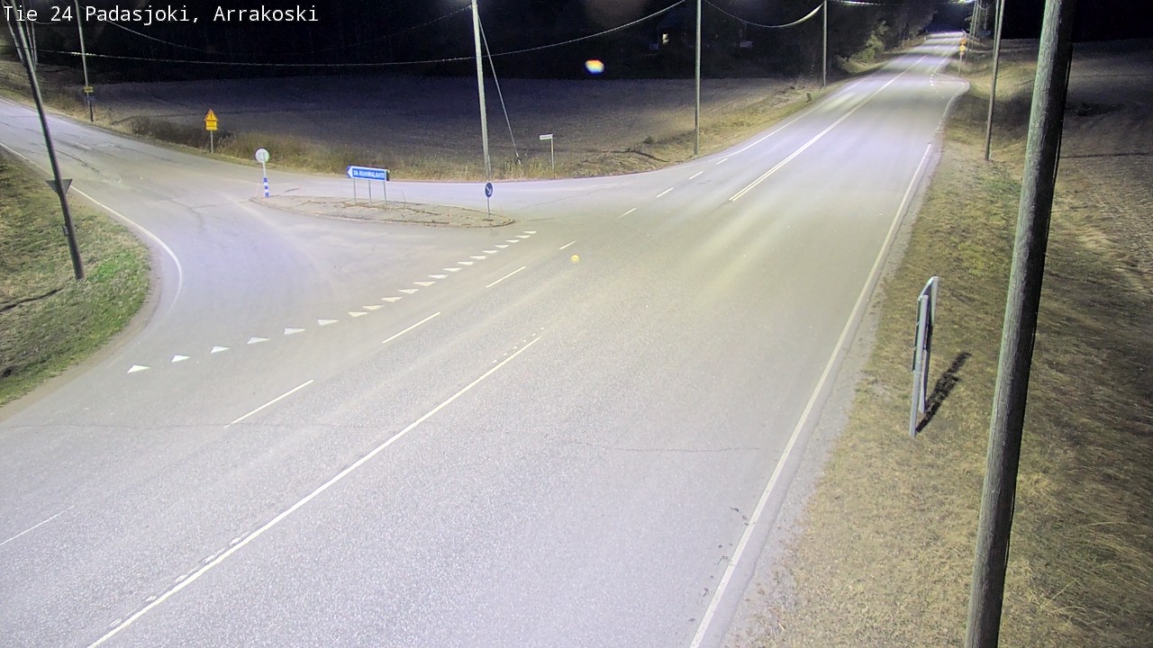 Weather Camera Image Road 24 Padasjoki, Arrakoski, Padasjoki, Päijät-Häme