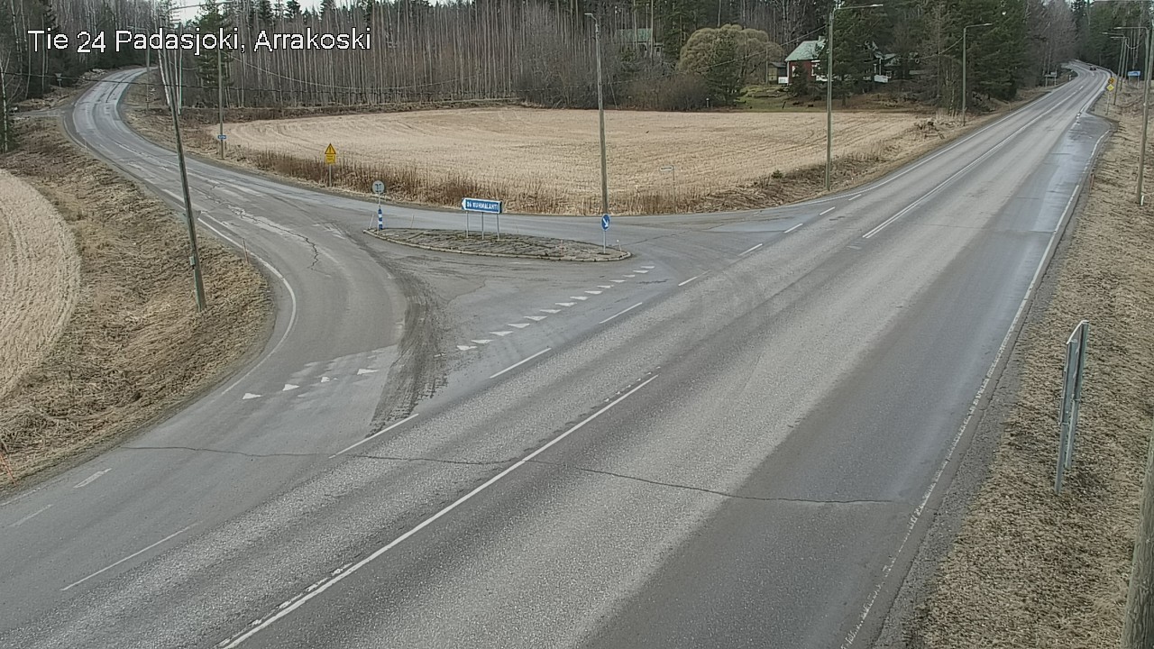 Weather Camera Image Road 24 Padasjoki, Arrakoski, Padasjoki, Päijät-Häme