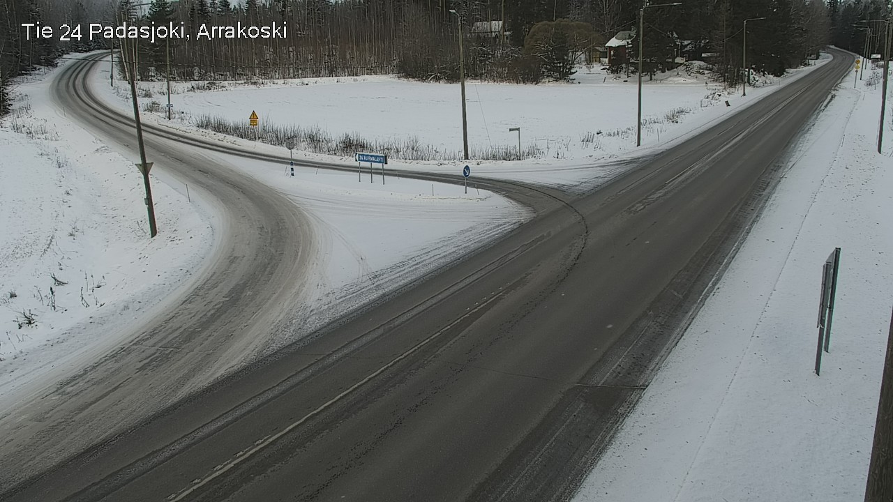 Weather Camera Image Road 24 Padasjoki, Arrakoski, Padasjoki, Päijät-Häme
