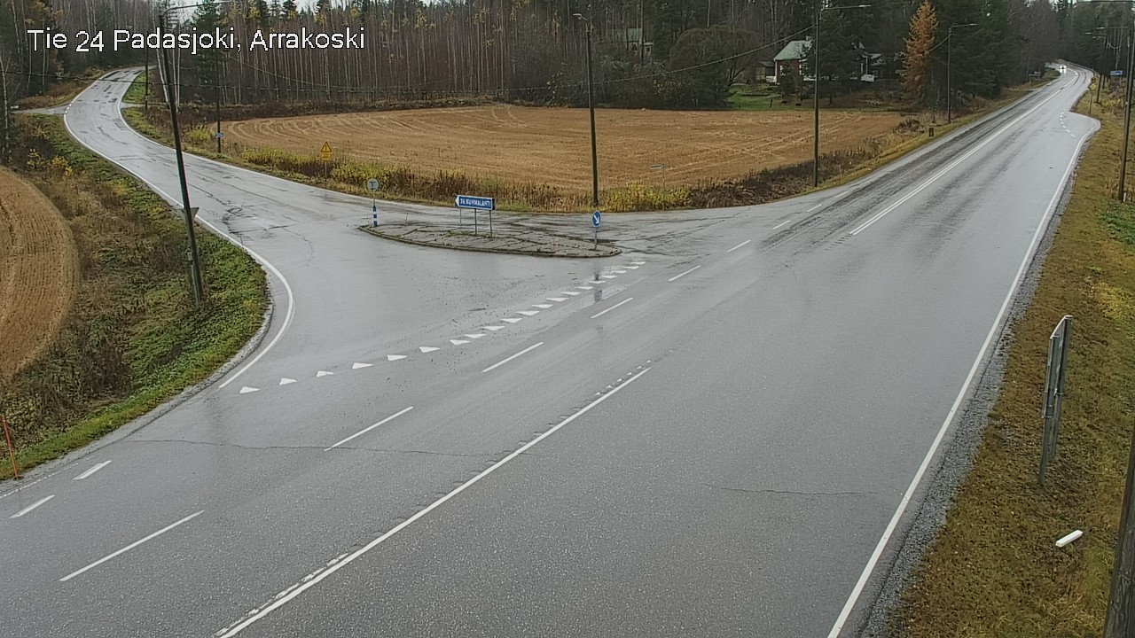 Weather Camera Image Road 24 Padasjoki, Arrakoski, Padasjoki, Päijät-Häme