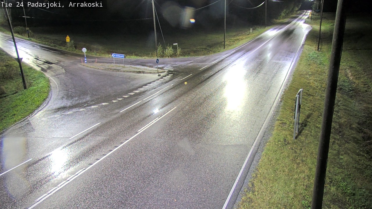Weather Camera Image Väg 24 Padasjoki, Arrakoski, Padasjoki, Päijät-Häme