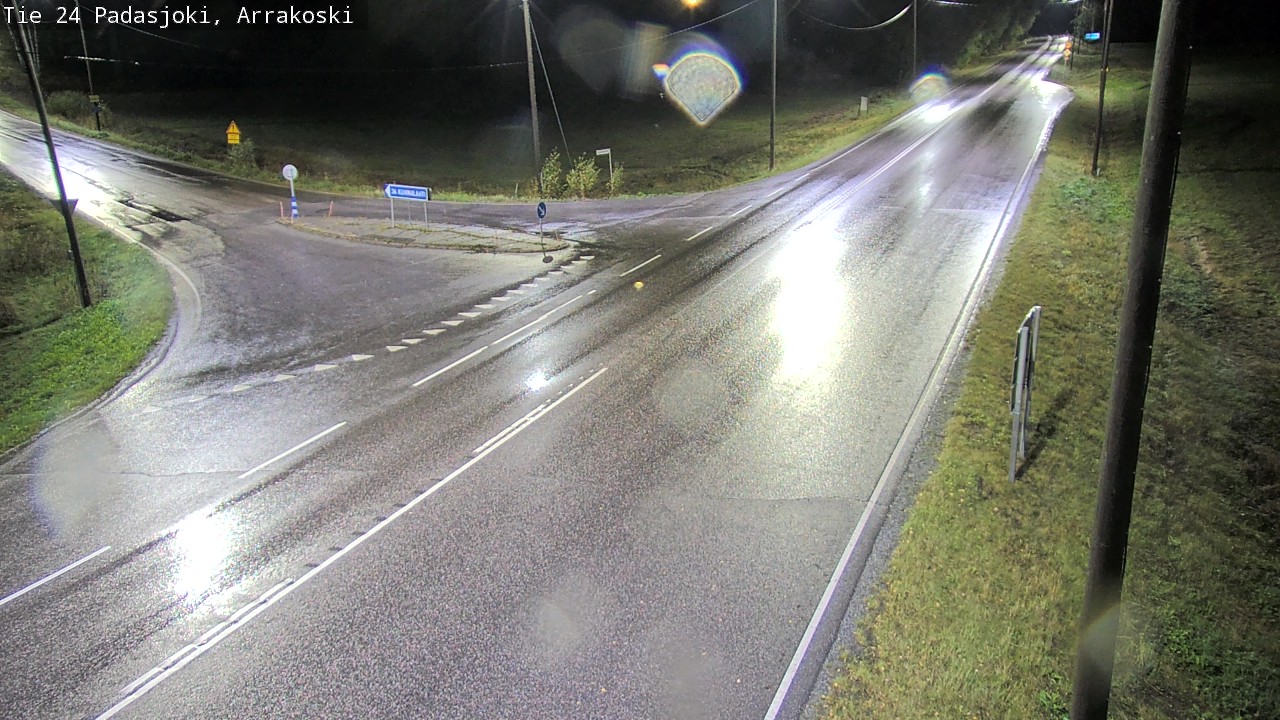 Weather Camera Image Väg 24 Padasjoki, Arrakoski, Padasjoki, Päijät-Häme