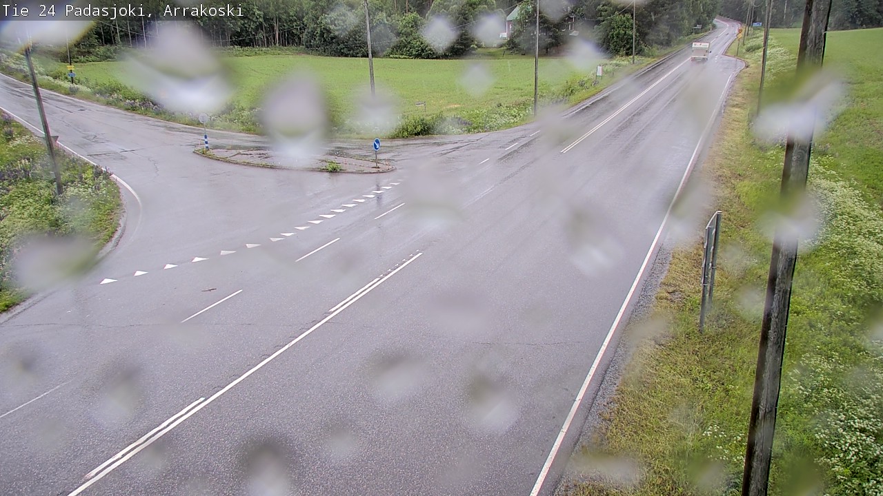 Weather Camera Image Väg 24 Padasjoki, Arrakoski, Padasjoki, Päijät-Häme