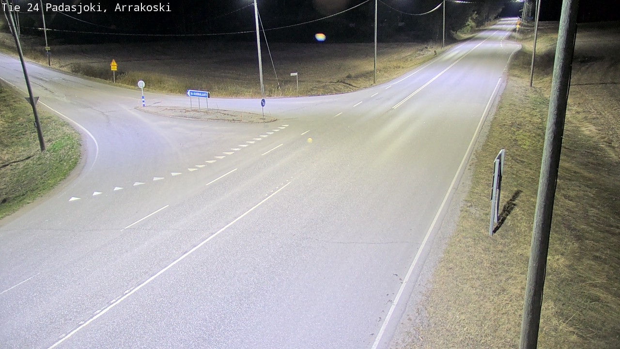 Weather Camera Image Väg 24 Padasjoki, Arrakoski, Padasjoki, Päijät-Häme