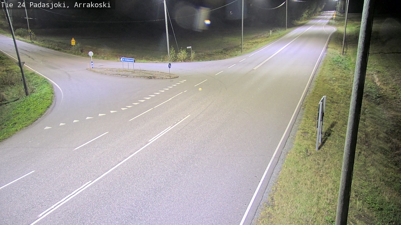 Weather Camera Image Väg 24 Padasjoki, Arrakoski, Padasjoki, Päijät-Häme