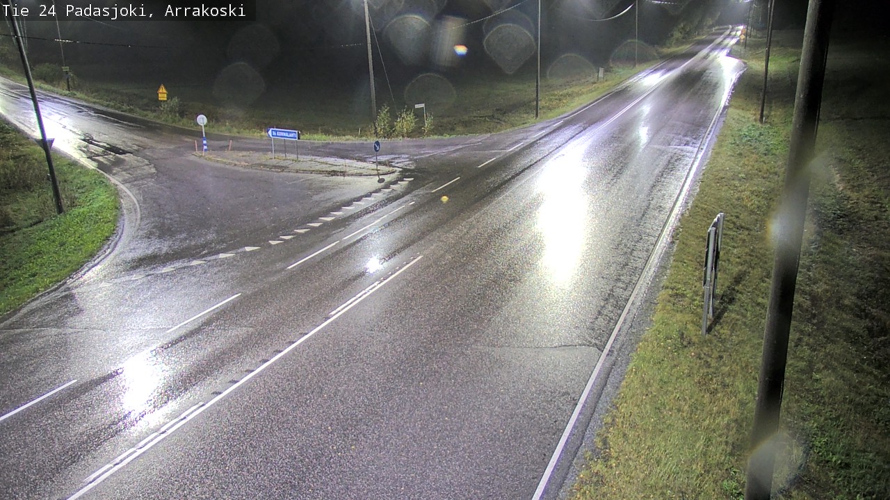 Weather Camera Image Väg 24 Padasjoki, Arrakoski, Padasjoki, Päijät-Häme
