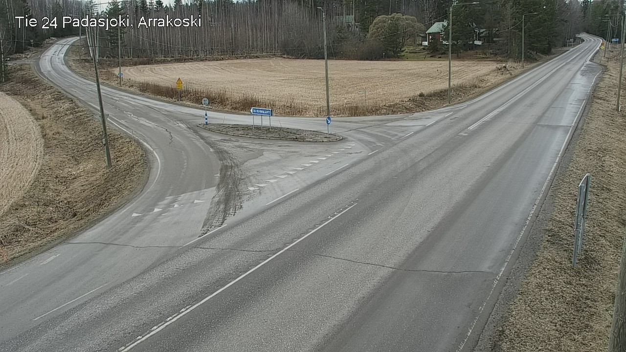 Weather Camera Image Road 24 Padasjoki, Arrakoski, Padasjoki, Päijät-Häme