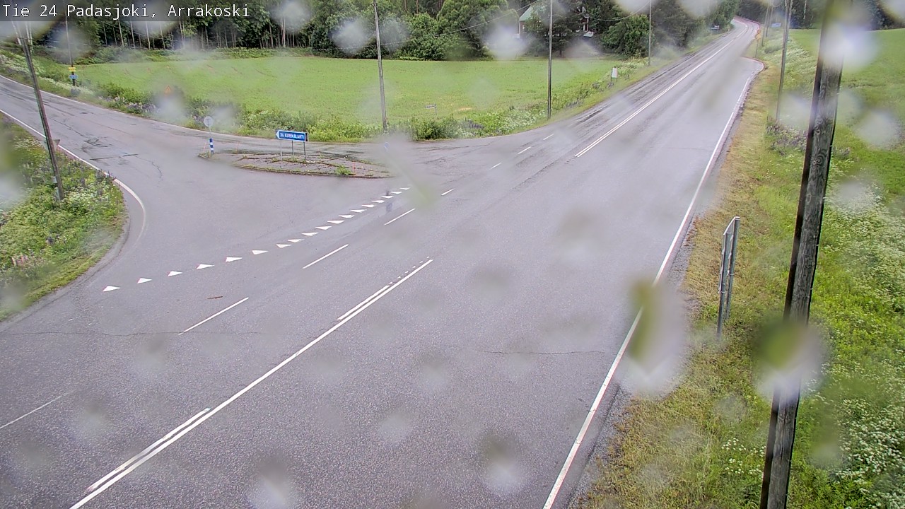 Weather Camera Image Väg 24 Padasjoki, Arrakoski, Padasjoki, Päijät-Häme