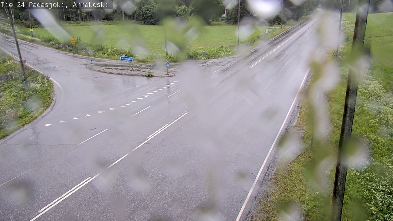 Weather Camera Image Väg 24 Padasjoki, Arrakoski, Padasjoki, Päijät-Häme