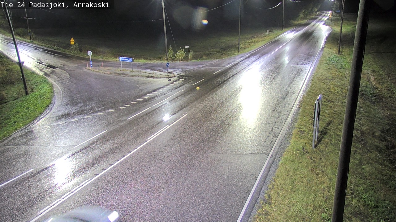 Weather Camera Image Väg 24 Padasjoki, Arrakoski, Padasjoki, Päijät-Häme