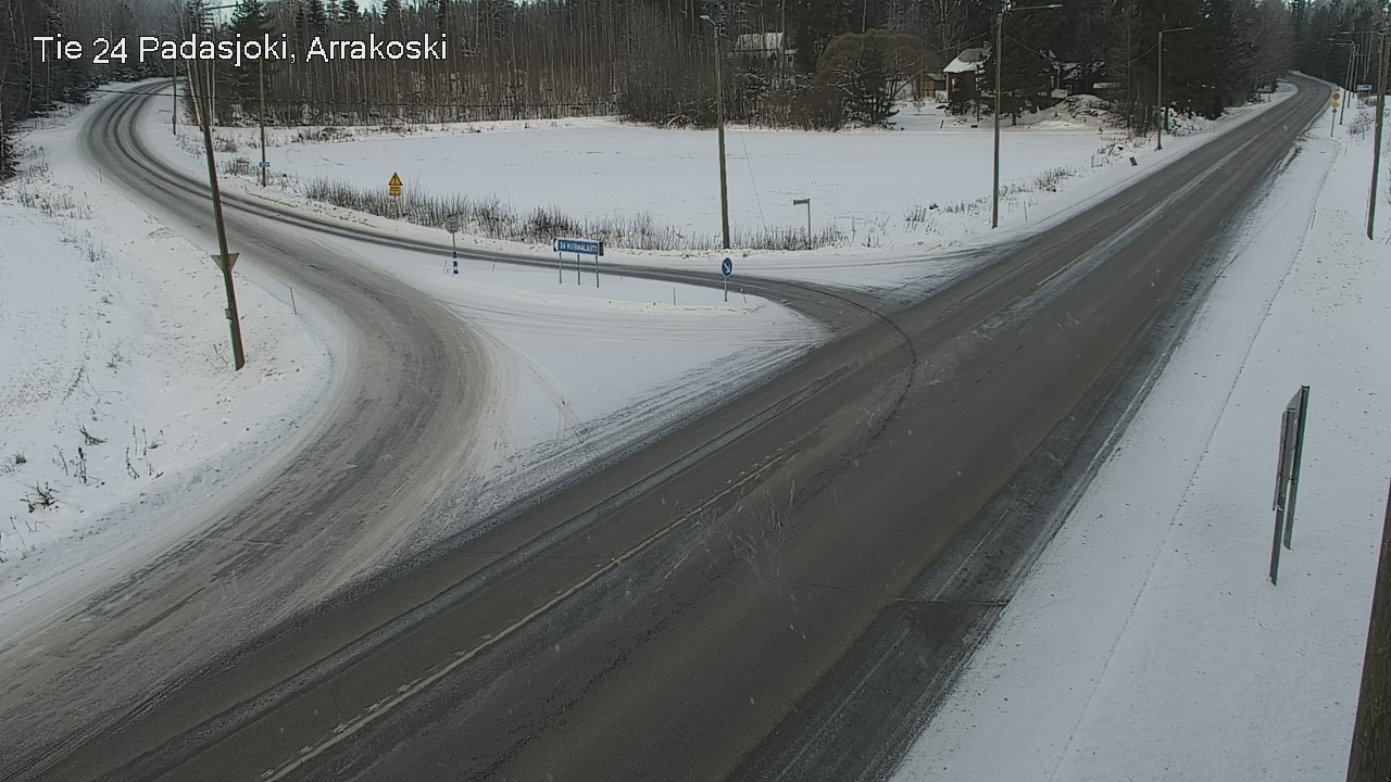 Weather Camera Image Road 24 Padasjoki, Arrakoski, Padasjoki, Päijät-Häme