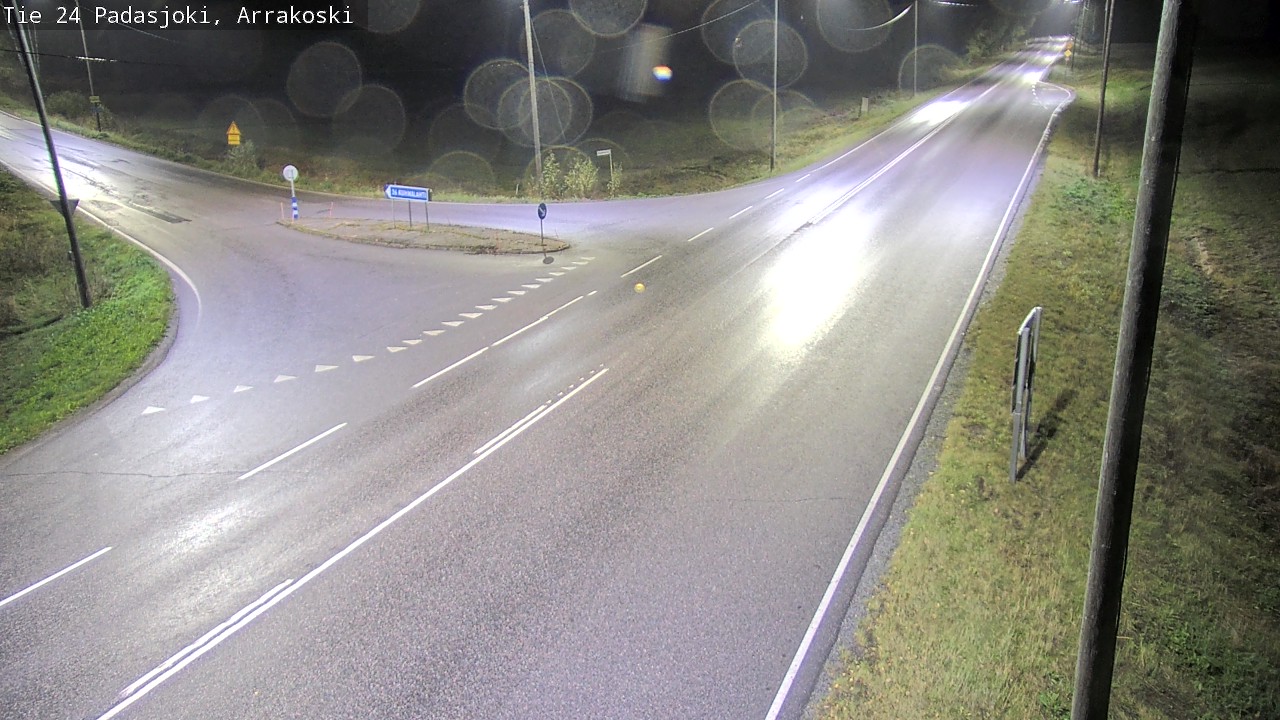 Weather Camera Image Väg 24 Padasjoki, Arrakoski, Padasjoki, Päijät-Häme