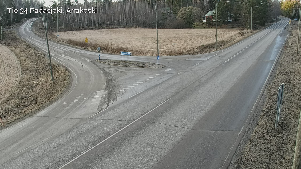 Weather Camera Image Road 24 Padasjoki, Arrakoski, Padasjoki, Päijät-Häme