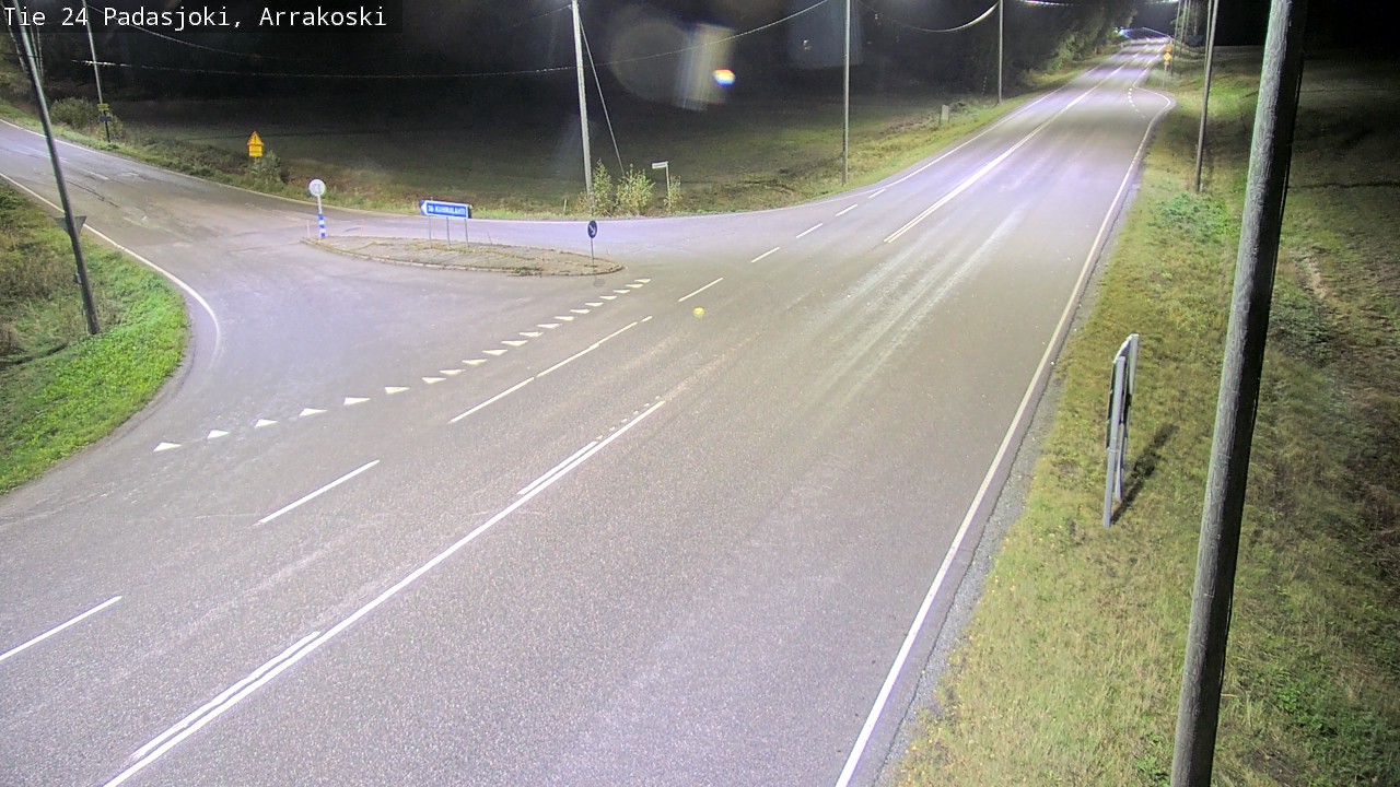 Weather Camera Image Väg 24 Padasjoki, Arrakoski, Padasjoki, Päijät-Häme