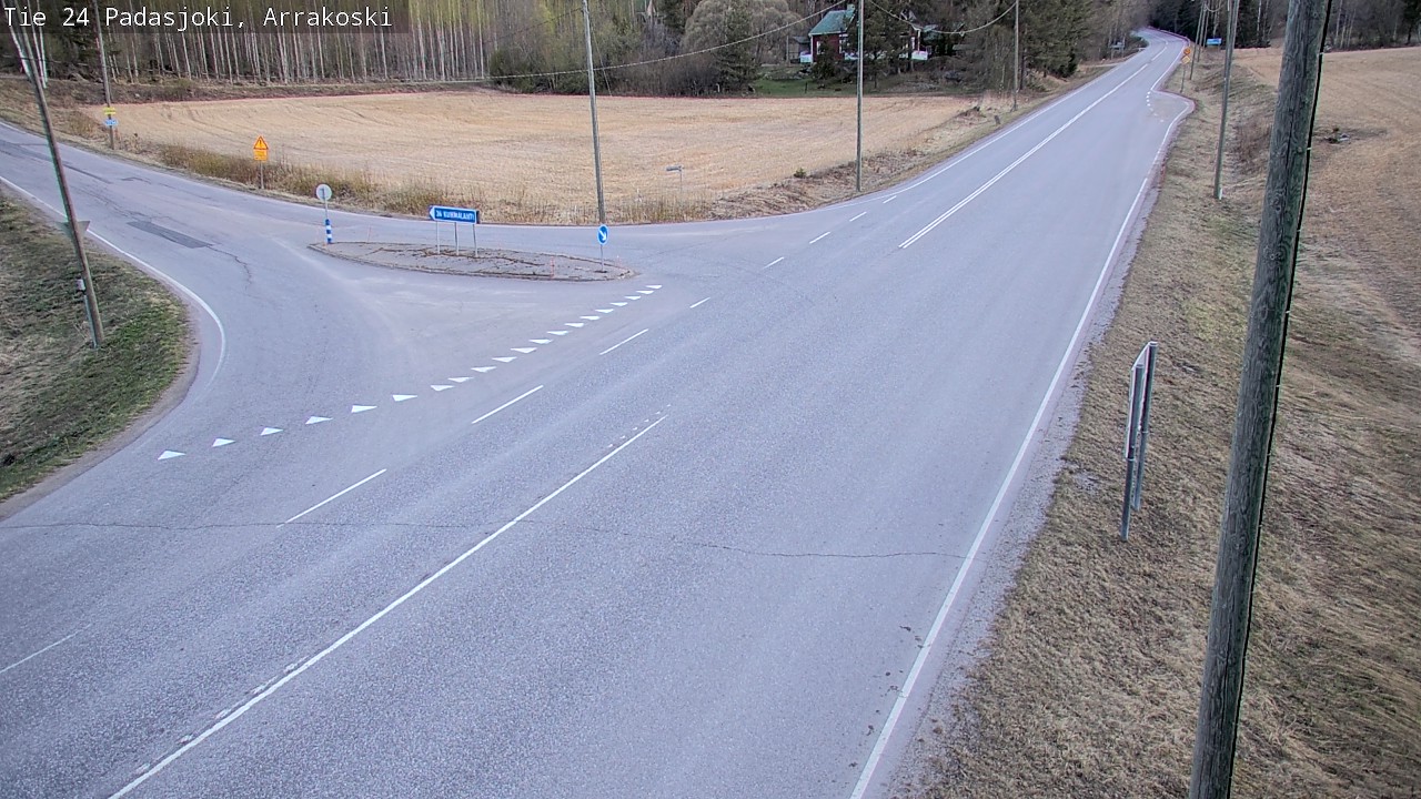 Weather Camera Image Road 24 Padasjoki, Arrakoski, Padasjoki, Päijät-Häme