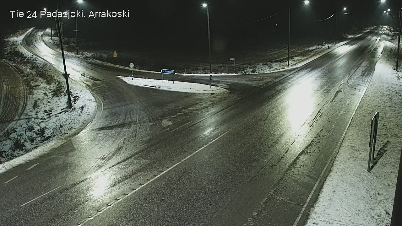 Weather Camera Image Väg 24 Padasjoki, Arrakoski, Padasjoki, Päijät-Häme